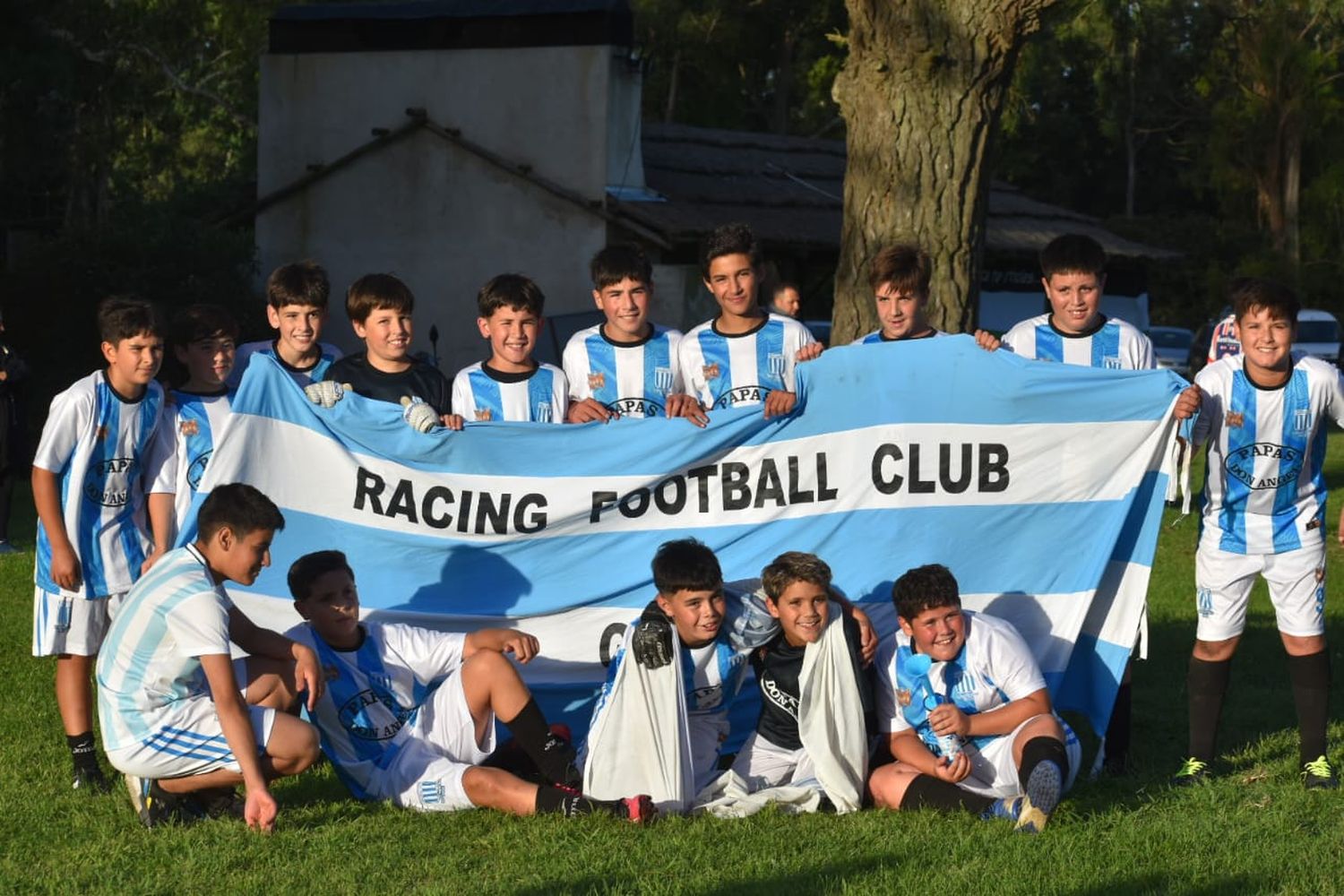 La Sub 12 de Racing de Gardey.