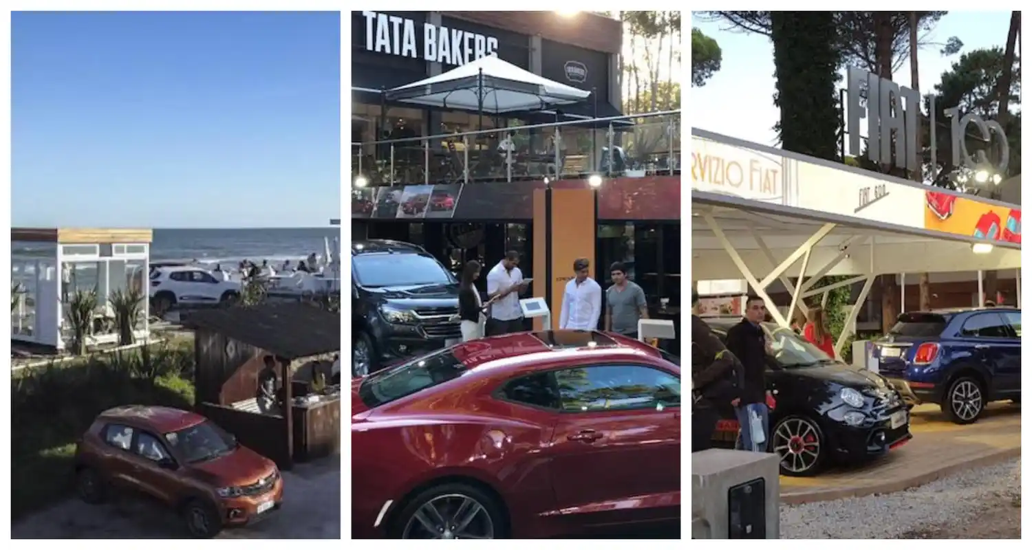 Las automotrices exponen sus modelos en la Costa Atlántica