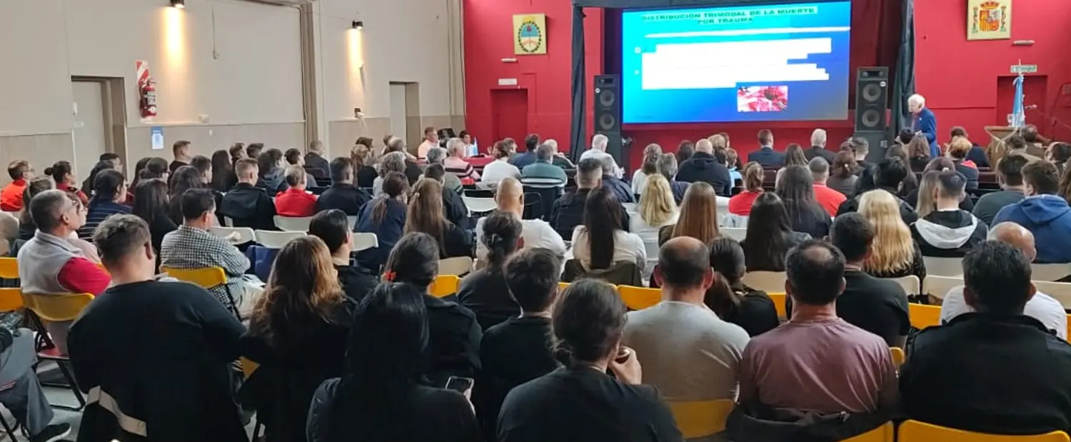 Casi 300 personas se capacitaron sobre emergencia y trauma en el Instituto de Formación en Salud
