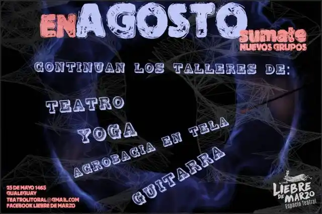 Nuevos talleres de “Liebre de Marzo”
