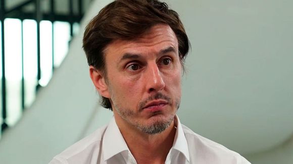 El ex marido de Pampita evadió las preguntas sobre su ruptura amorosa