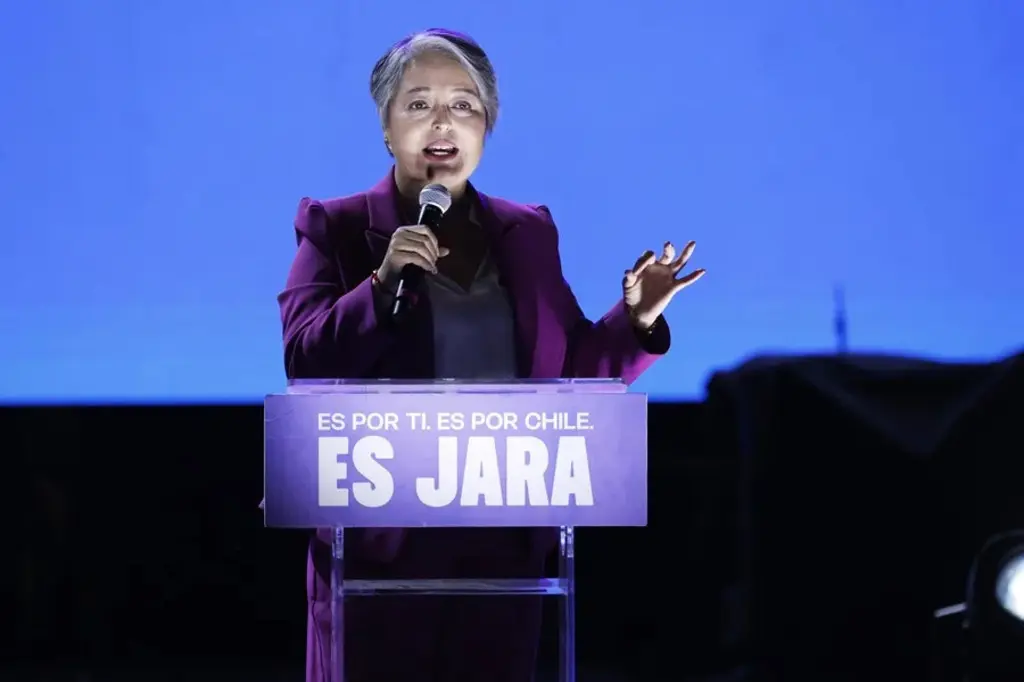 La candidata a la Presidencia de Chile por el partido Unidad por Chile, Jeannette Jara. EFE