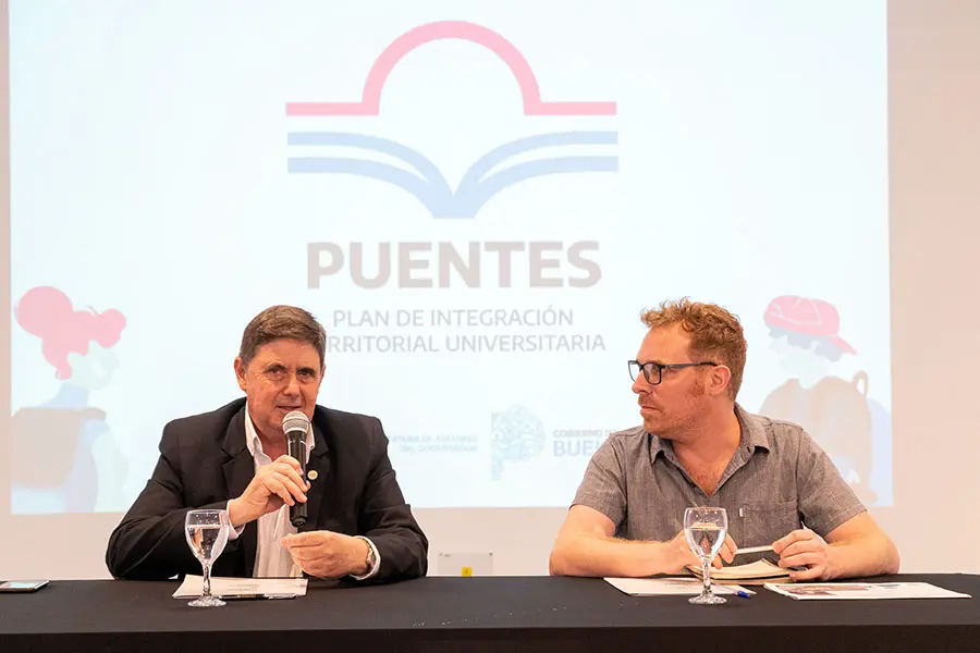 Gargaglione firmó convenio de adhesión al programa Puentes