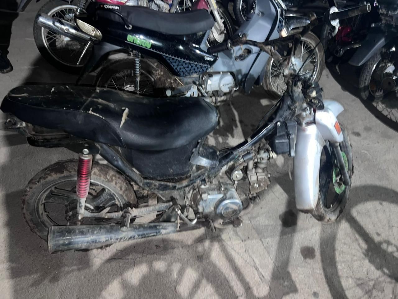 El recupero de la moto ocurrió en horas de la noche del jueves.