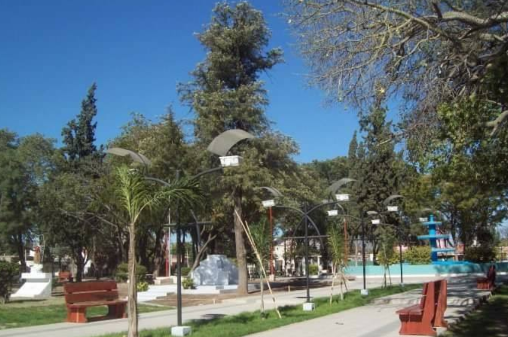 La plaza donde sucedió el hecho.