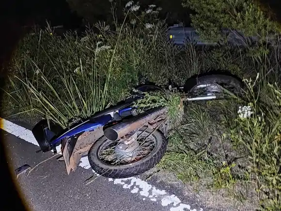 Accidente la autovía 18: un motociclista sufrió lesiones