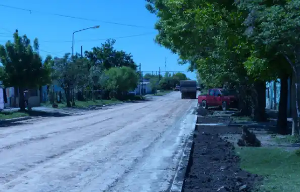 Galarza. Arreglo de la calle San Lorenzo