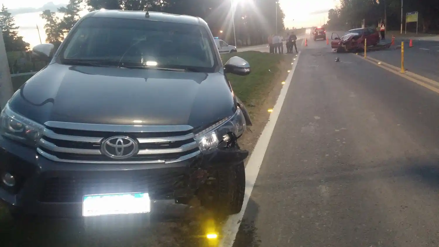 Nuevamente se produjo un choque en ruta 12 y acceso norte a Crespo