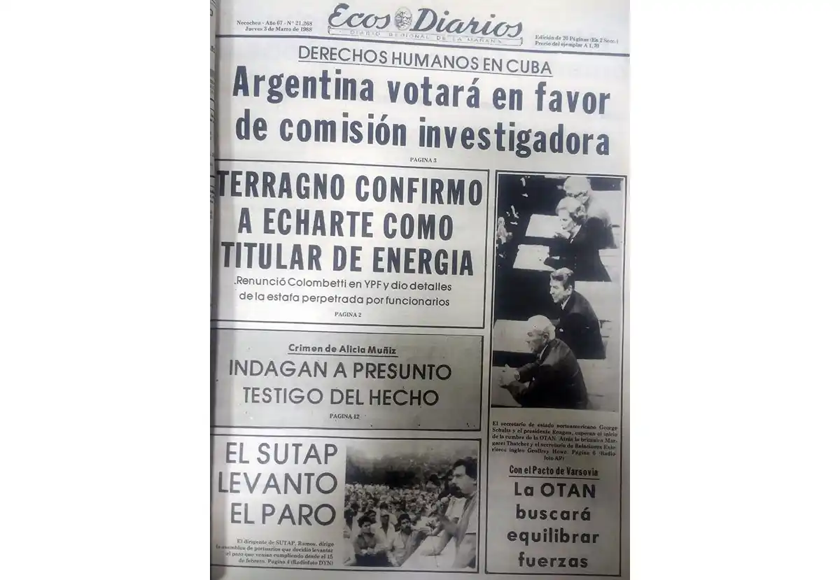 Miércoles 3 de marzo de 1988