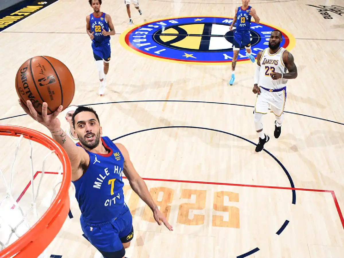 Buena labor de Campazzo en triunfo de los Nuggets