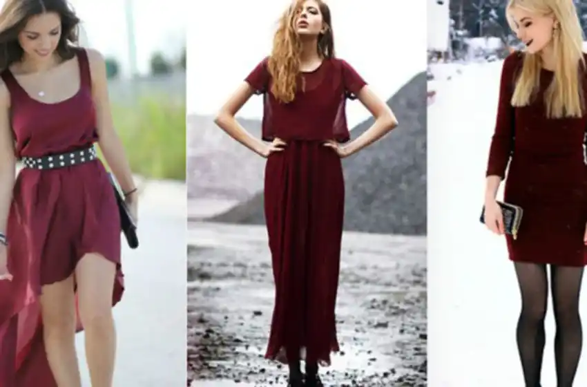 Verdes, rojizos y borravinos