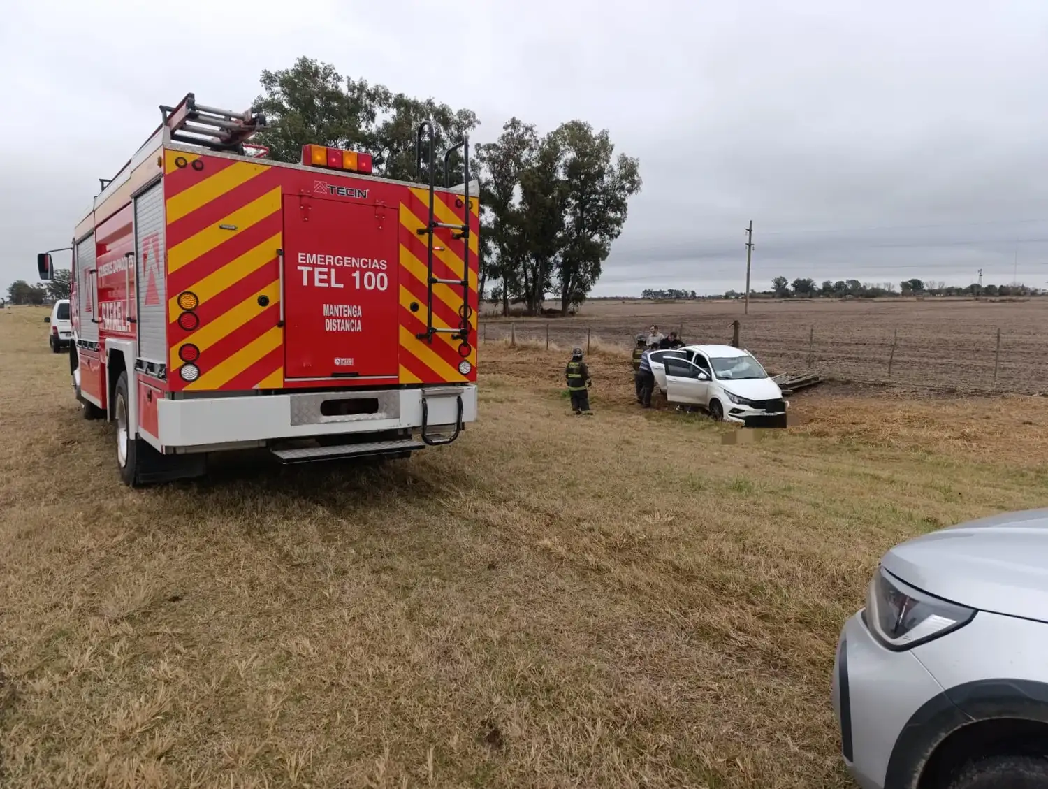 Choque entre un camión y un auto en Ruta 70: un conductor fue trasladado al hospital - 3