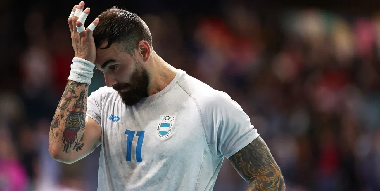 Argentina cayó en el debut del mundial de handball. Crédito: Reuters