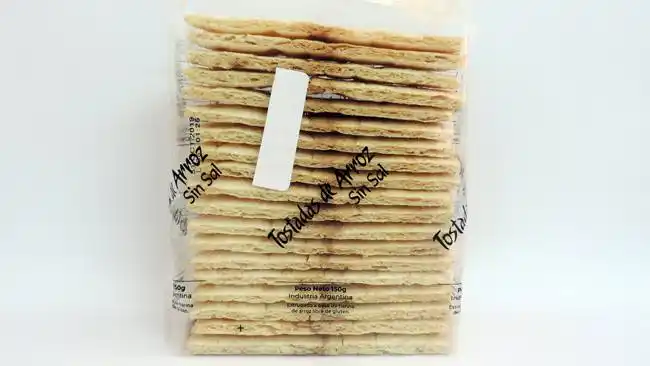 Retiran del mercado tostadas de arroz de la empresa Brurin SA