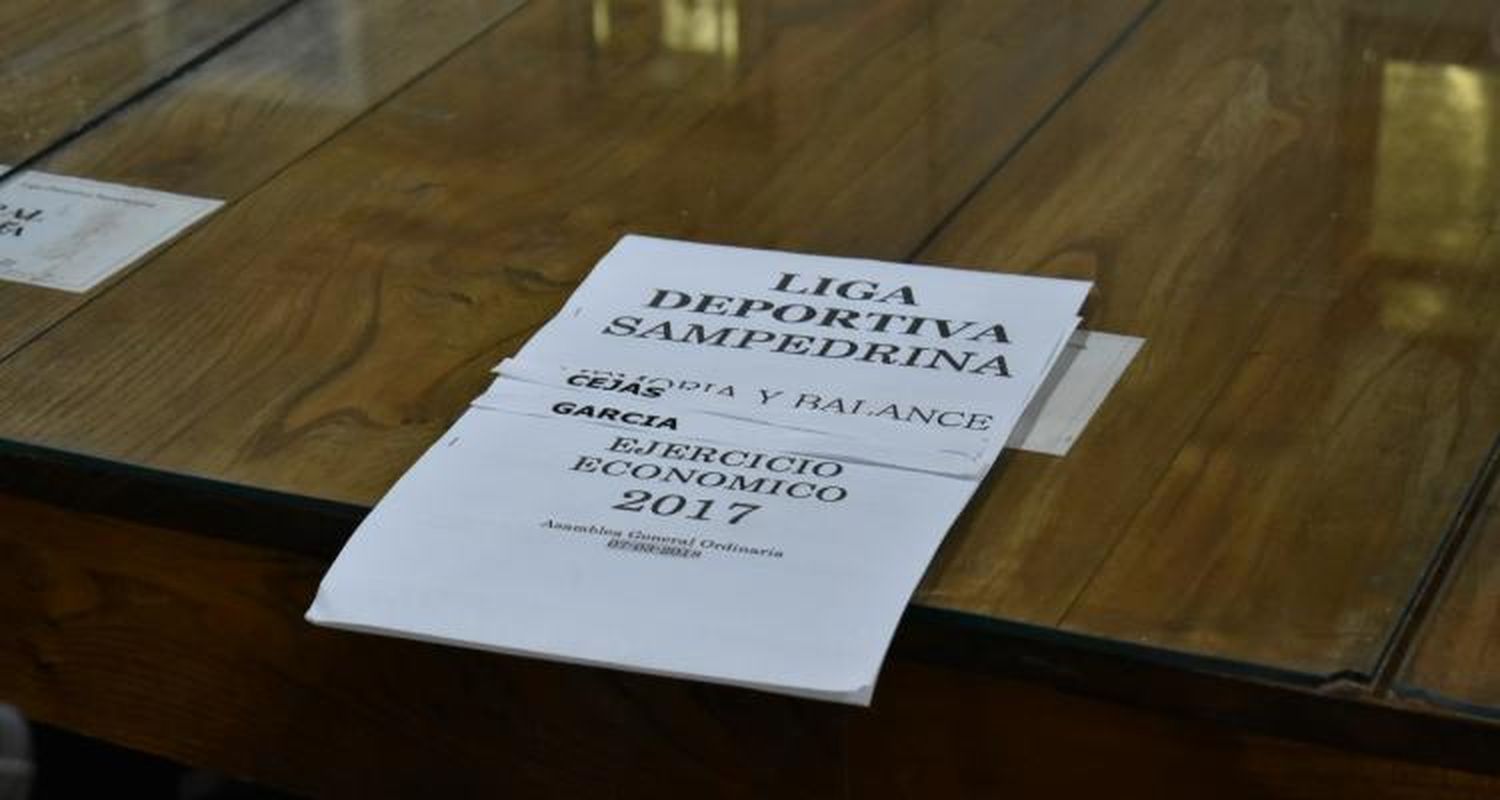La Liga Sampedrina realizará su Asamblea el 27 de febrero
