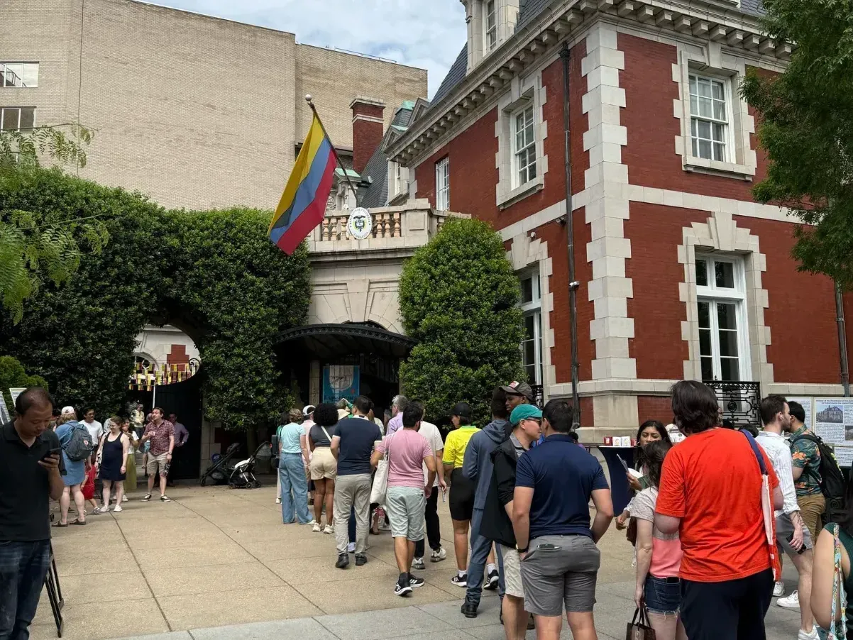 Embajada de Colombia en Washington.