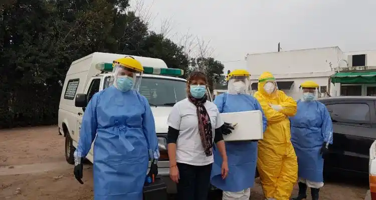 Coronavirus en Santa Lucía: dieron de alta a todos los contagiados y hay tres hisopados sin nexo con esos casos