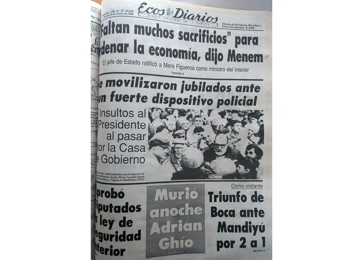 Jueves 13 de junio de 1991