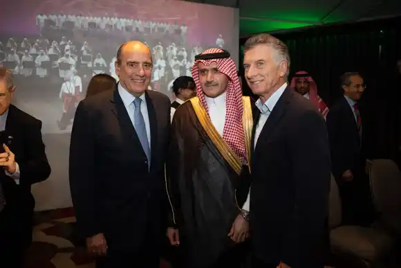 Guillermo Francos y Mauricio Macri se encontraron en un evento
