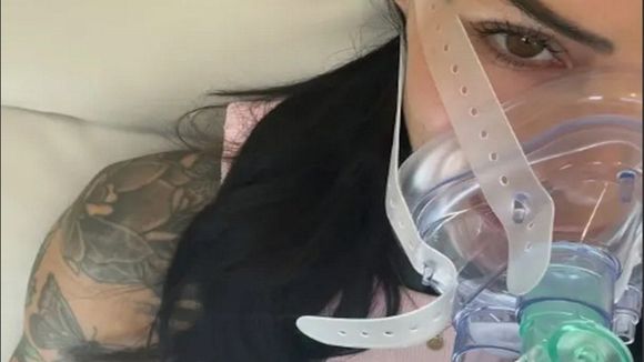 Cande Tinelli se mostró con una máscara de oxígeno y desató el debate: “Hoy pruebo el futuro”
