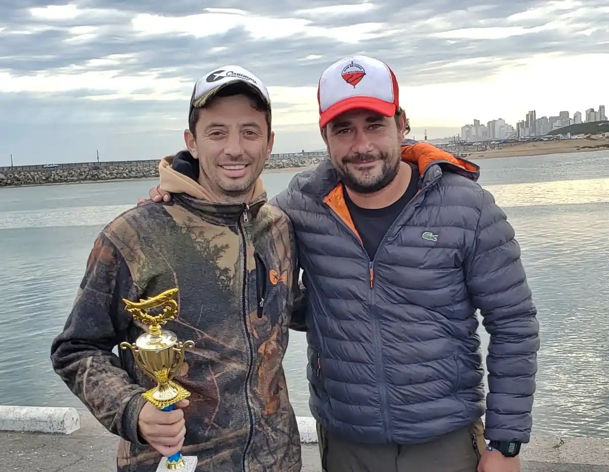 Barlochi y Gustavo Nanti, de la subcomisión de pesca.