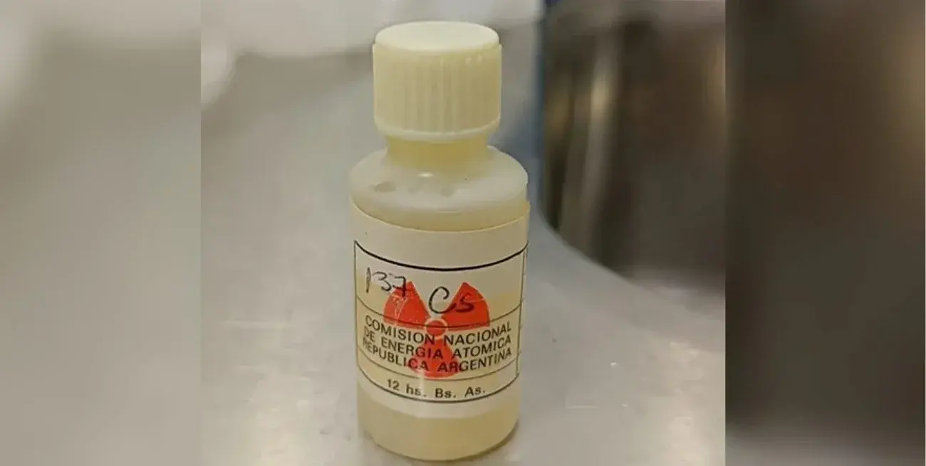 Buscan una fuente radiactiva de Cesio-137 sustraída en el microcentro de Rosario