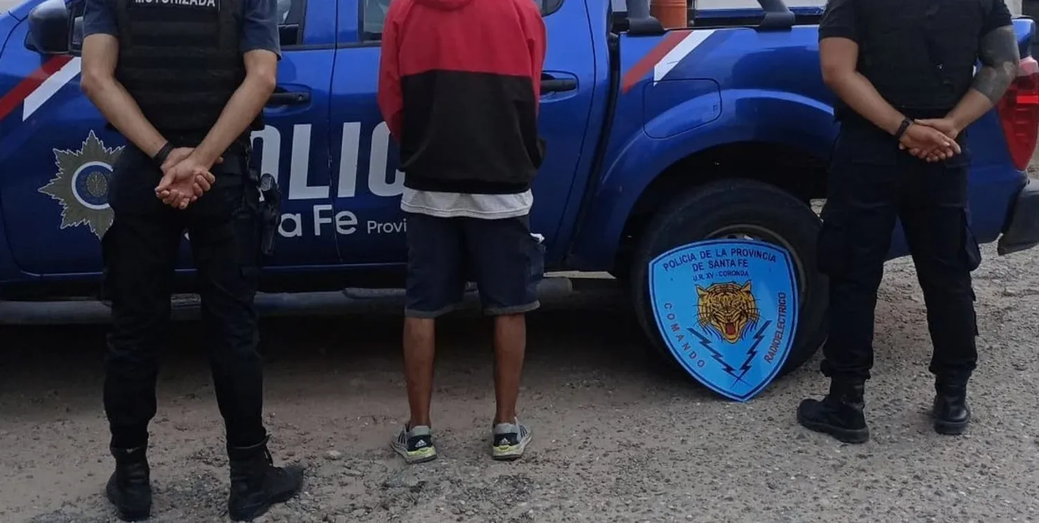 Era buscado desde setiembre, fue sorprendido en un chequeo de rutina y en la actitud que el malviviente adoptó.