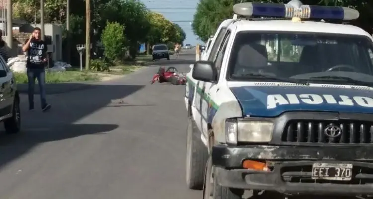 Accidente en Ayacucho y Miguel Iglesias, con un herido trasladado al hospital