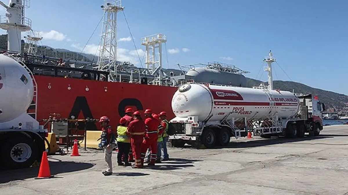 ¿UNA SANCIÓN MENOS? EE.UU. extiende autorización de exportación de gas licuado a Venezuela