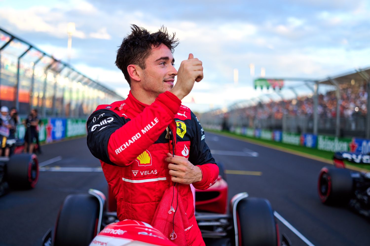 Leclerc fue el más veloz