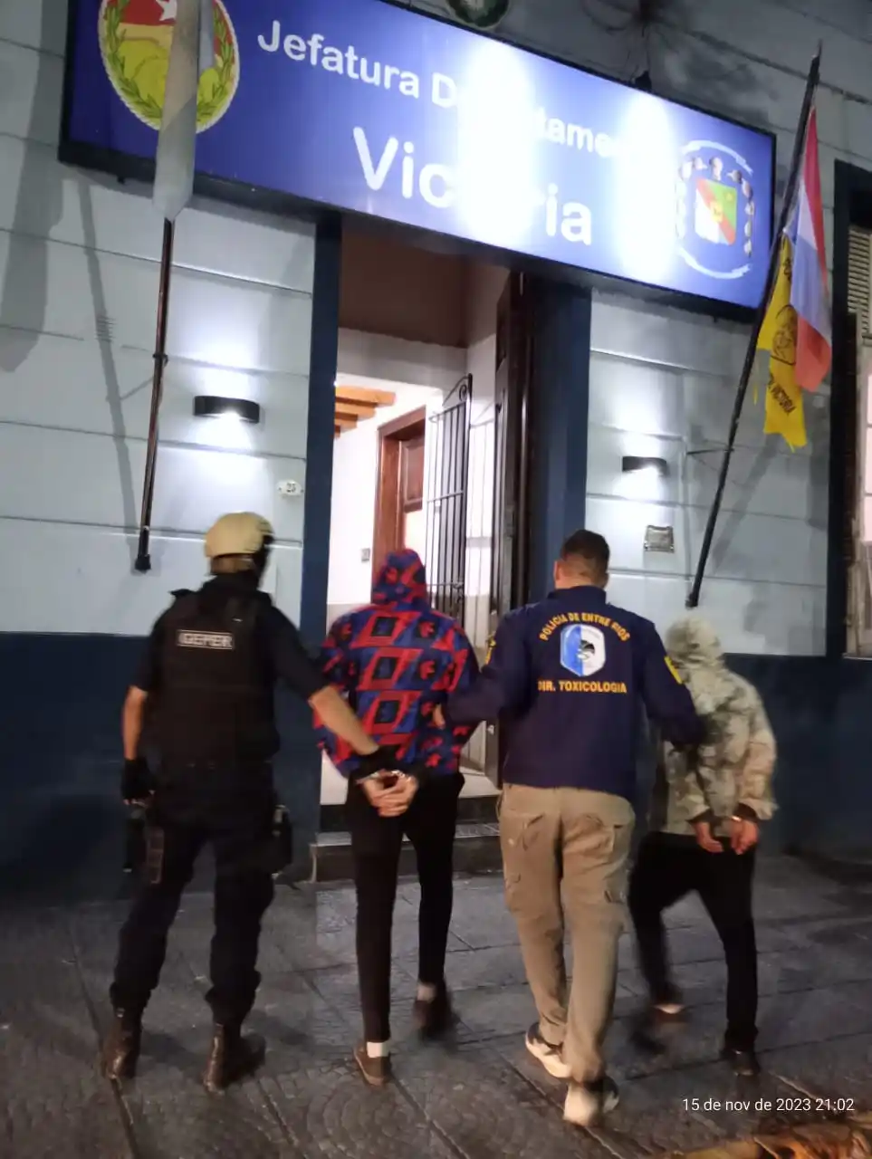 Operativo contra narcomenudeo en Victoria