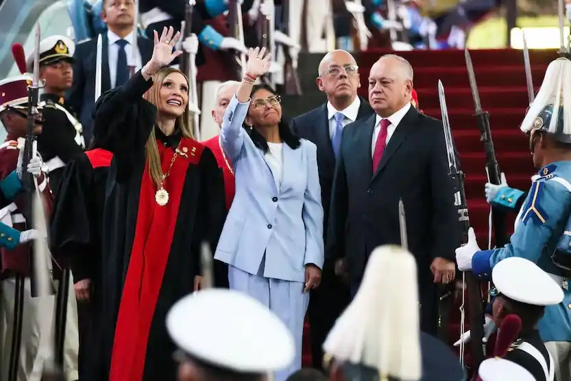 Rodríguez participó del acto de apertura del año judicial, realizado en la sede del Tribunal Supremo de Justicia de Caracas.