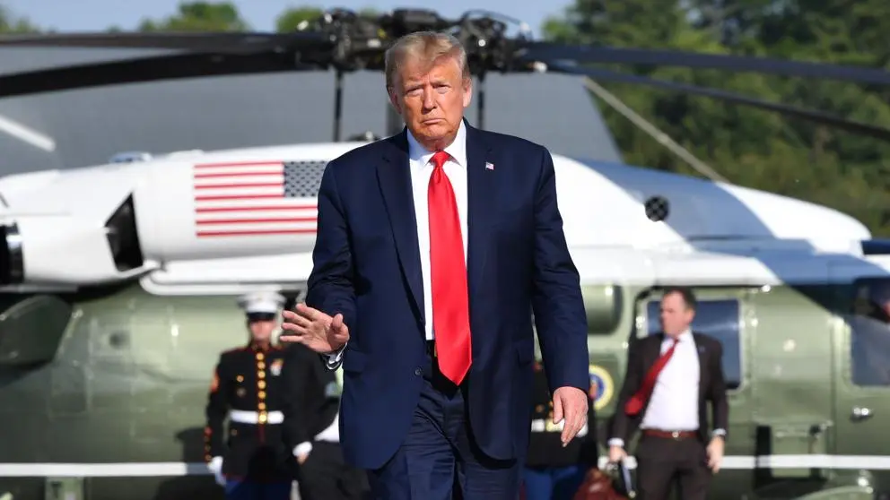 Trump llega a Miami para conocer avances antinarcóticos del Comando Sur en el Caribe