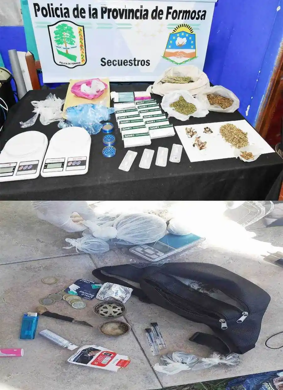 En el Colluccio desarticulan un centro 
de distribución de drogas, un detenido