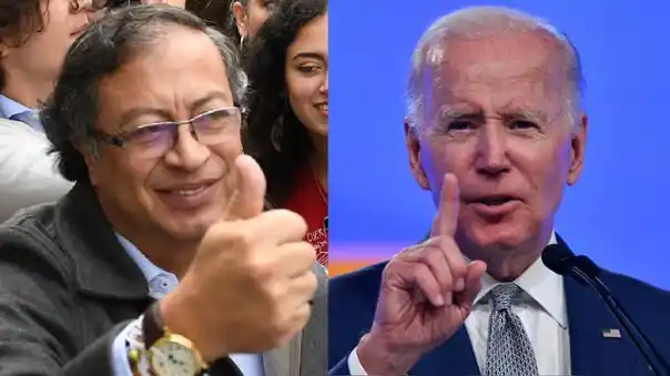Joe Biden mandó a que se reúnan con Gustavo Petro