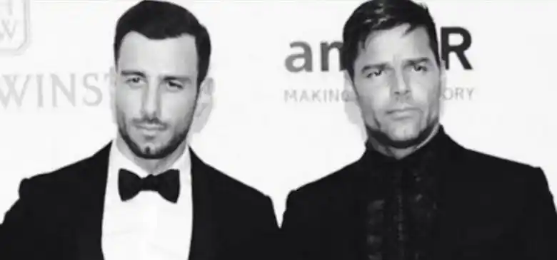 El novio de Ricky Martin quiere aprender español