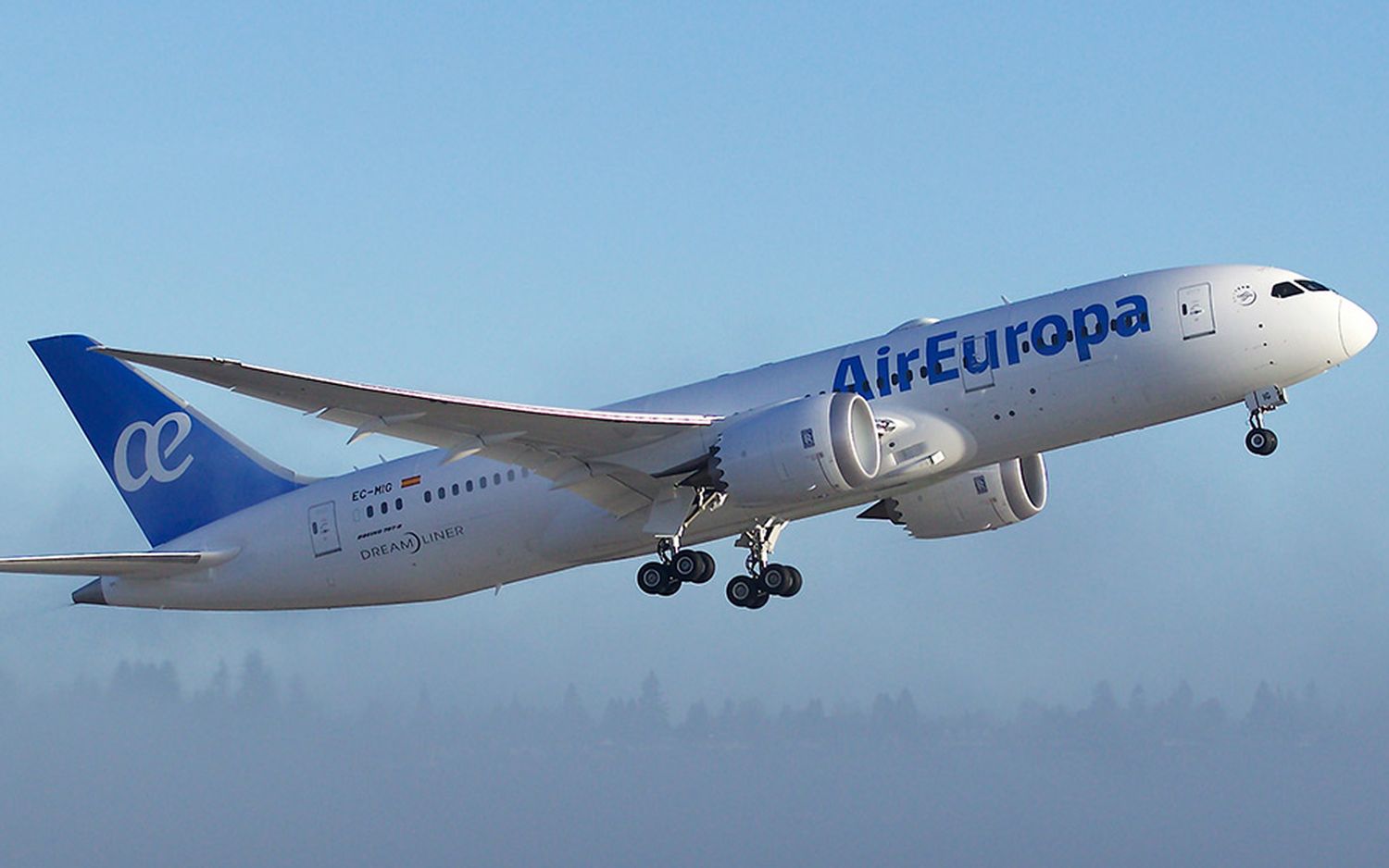 Air Europa reflota sus planes para volar entre Puerto Iguazú y Madrid