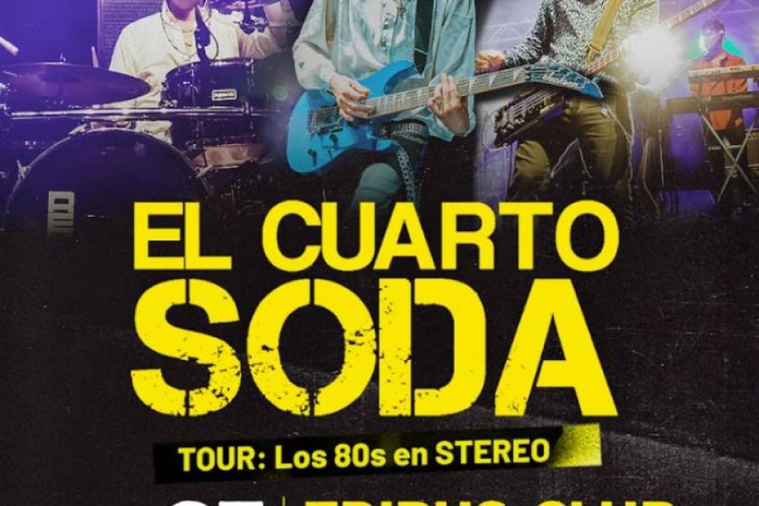 Llega a Santa Fe "El cuarto Soda", el homenaje a Soda Stereo más importante de Latinoamérica