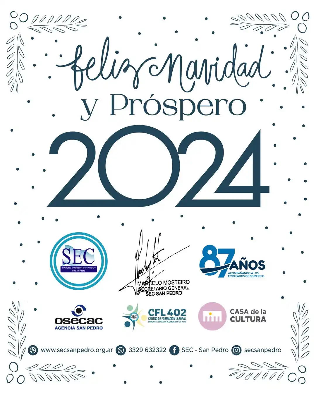 SALUDOS AUSPICIANTES - 2