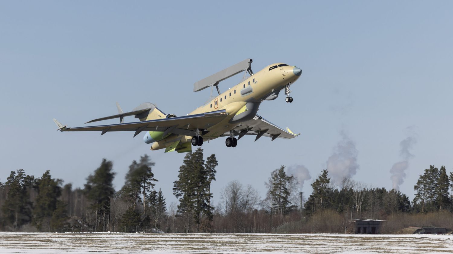 Saab’s fourth GlobalEye successfully completed its maiden flight