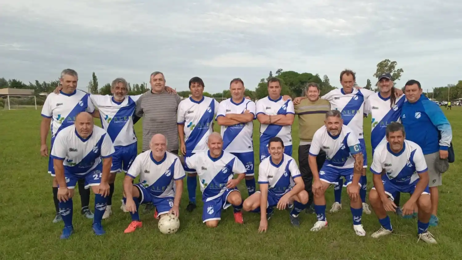 Liga de Veteranos en Gualeguay: Empates, goleadas y partidos ajustados en el predio de Barrio Norte