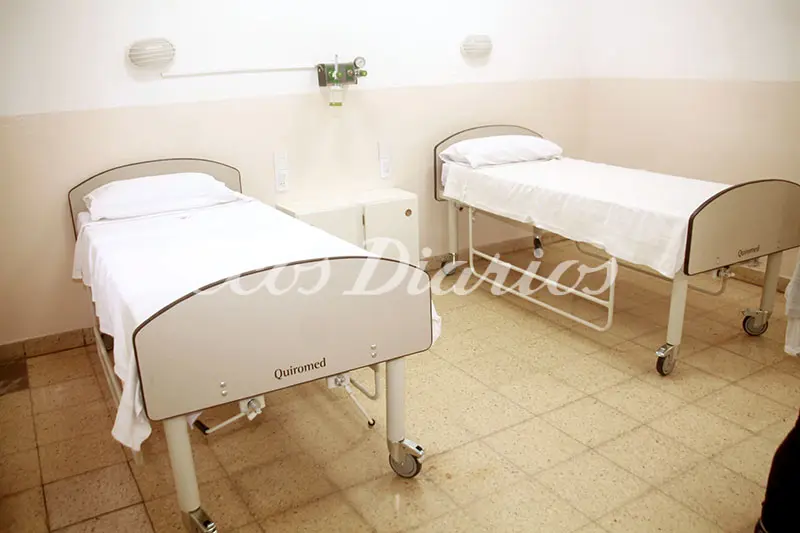 Falta de camas en  hospitales y clínicas