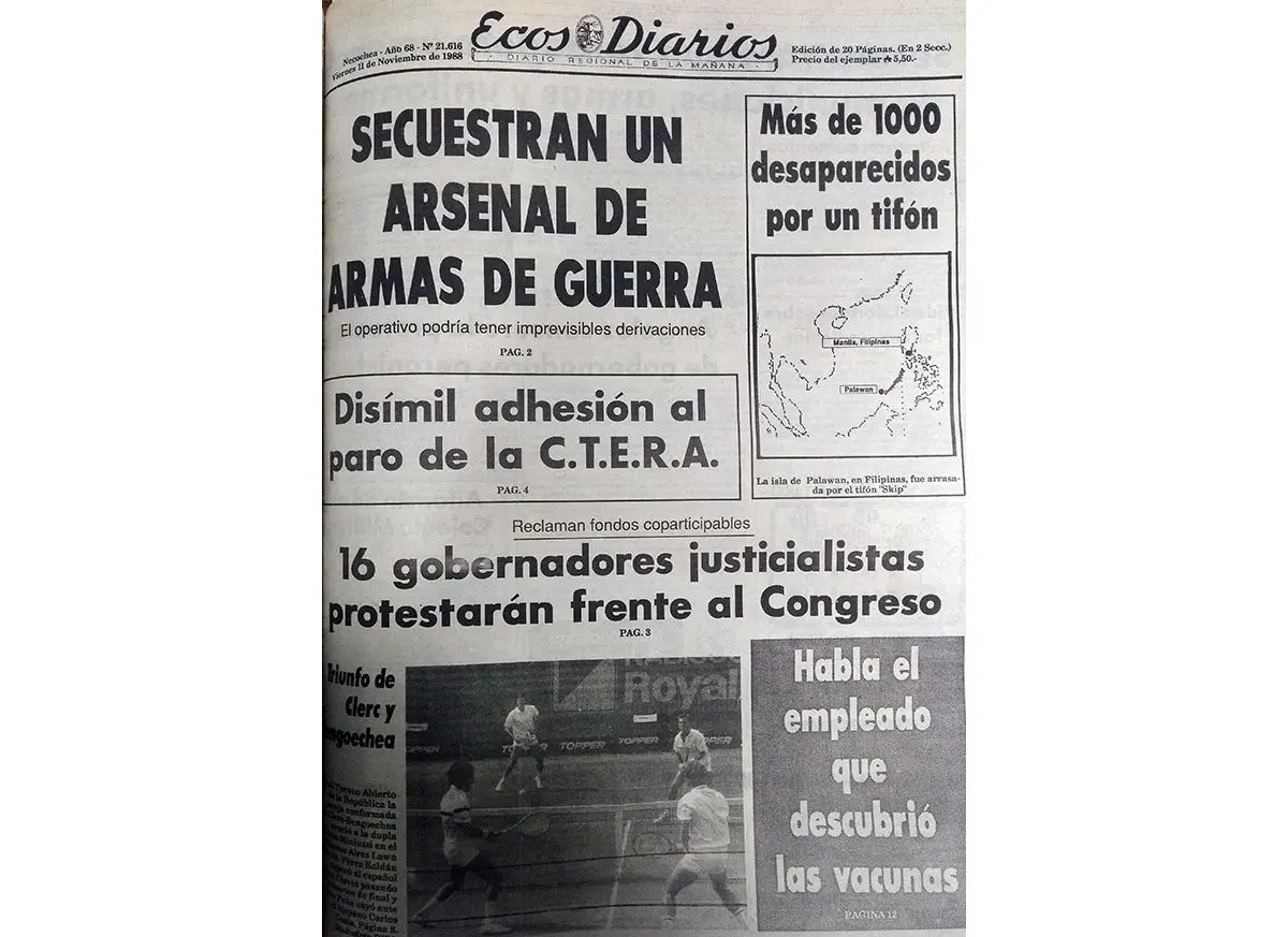 Viernes 11 de noviembre de 1988