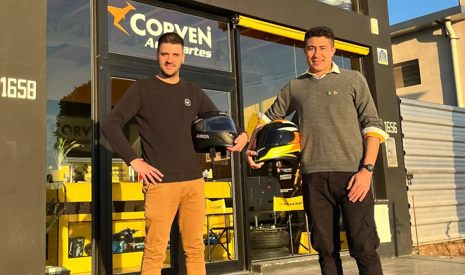 Alejandro Blanda y Ezequiel Giovannini, listos para la aventura