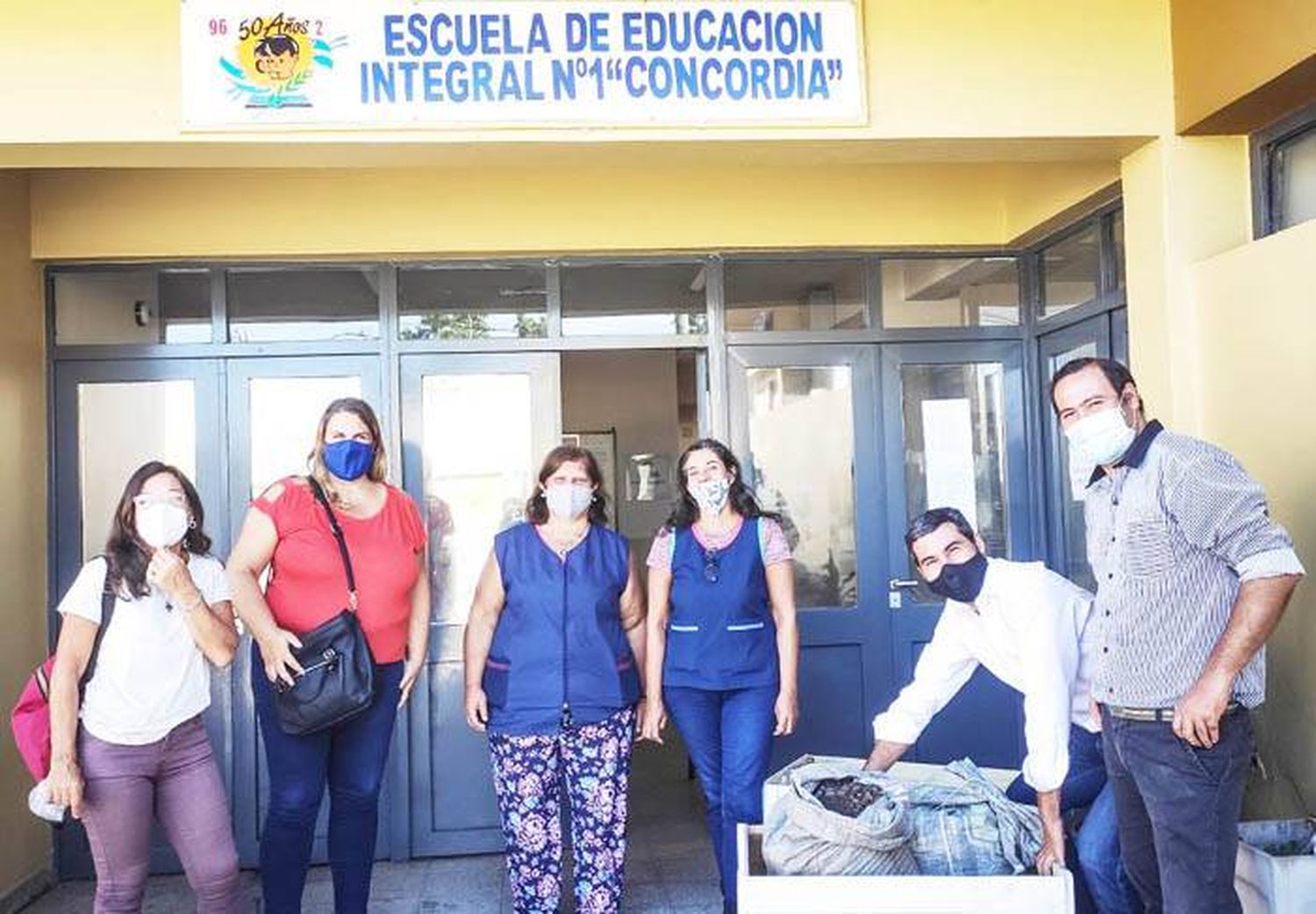 Nueva Concordia desarrolla un modelo de huertas móviles en Escuelas especiales