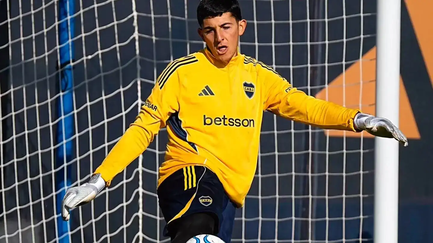 Brey buscará respaldar a Boca desde el arco.