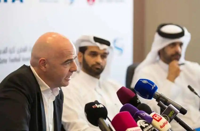 Infantino quiere que el Mundial 2022 no sea solamente en Qatar