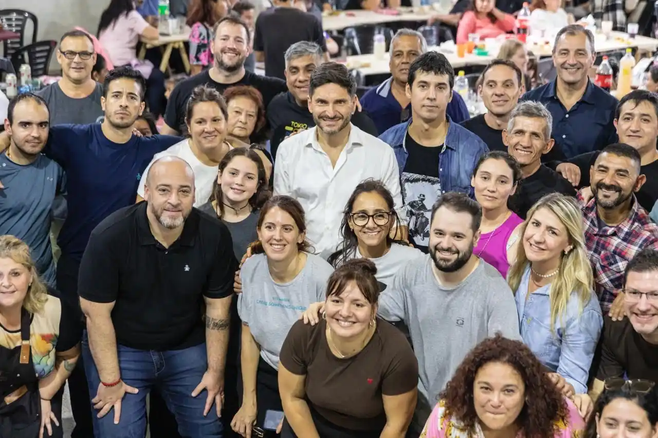 Pullaro compartió la jornada del Día de los Trabajadores con emprendedores y emprendedoras