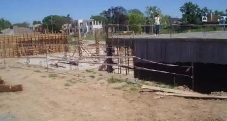 La barranca partida por el progreso