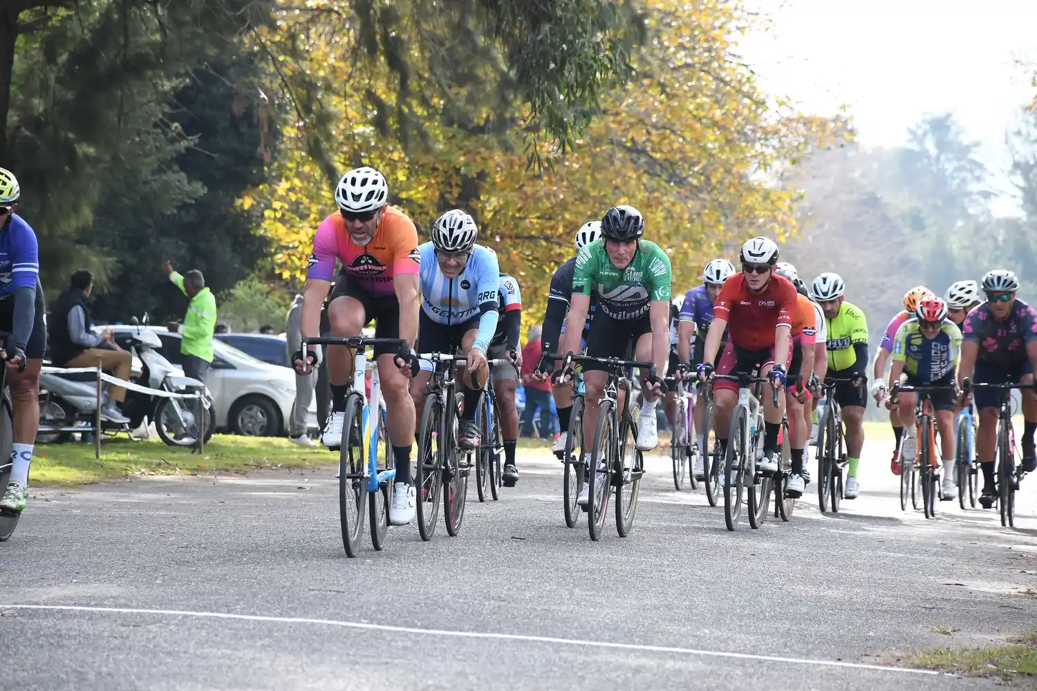 El ciclismo brilló el 25 de Mayo en el circuito Juan Carlos Haedo